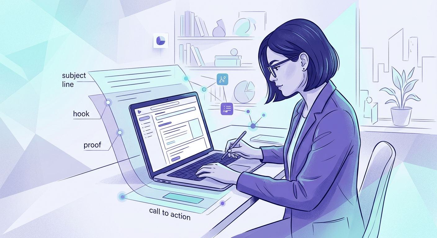 Email de prospection B2B : la structure qui obtient des réponses